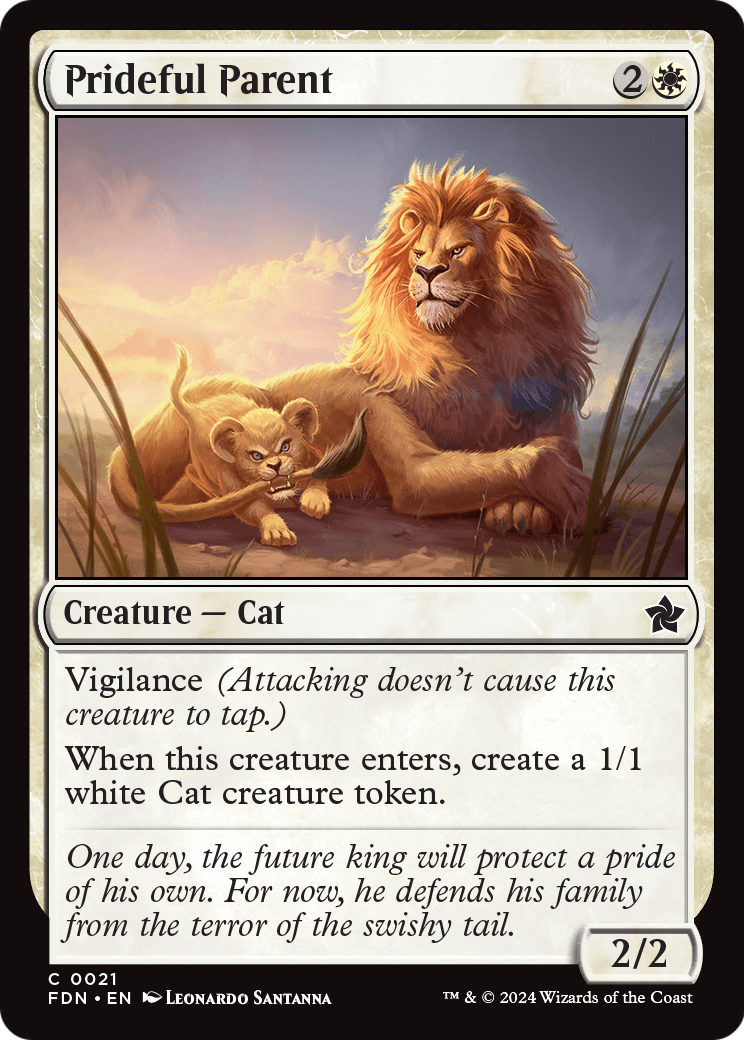 Prideful Parent (FDN-021) - Foundations