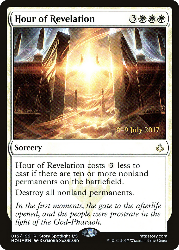 Hour of Revelation (PRE-15S) - Hour of Devastation Promos Foil
