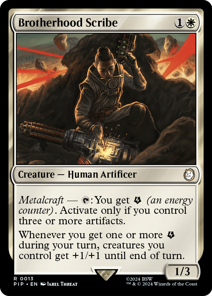 Brotherhood Scribe (PIP-013) - Fallout Foil
