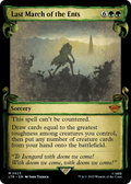 Last March of the Ents (Showcase Scrolls) (LTR-623) - The Lord of the Rings: Tales of Middle-earth: (Showcase) Foil