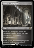 Vault of Champions (Foil Etched) (CMM-621) - Commander Masters Foil