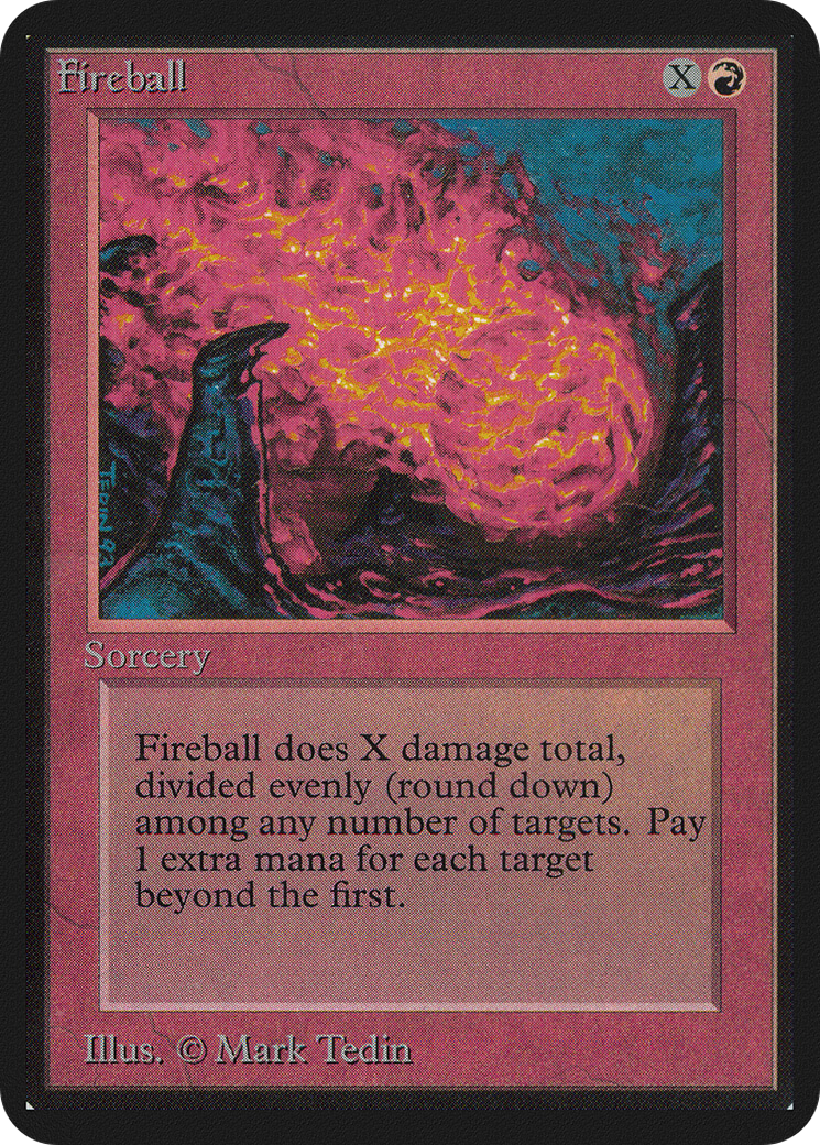 Fireball (LEA-) - Limited Edition Alpha