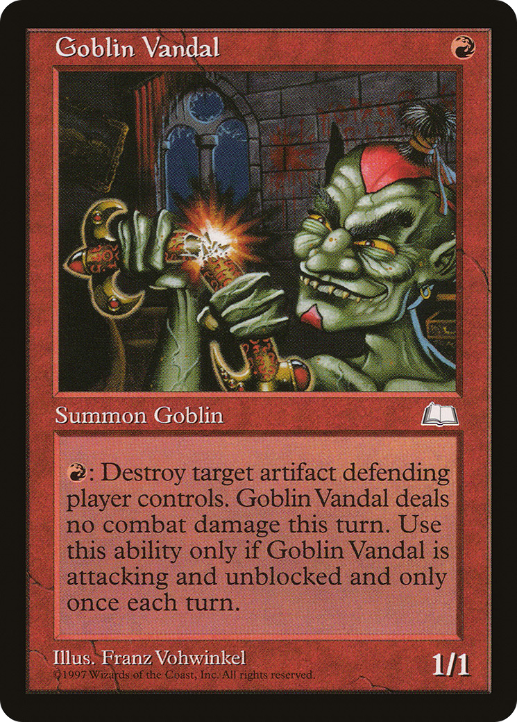 Goblin Vandal (WTH-) - Weatherlight