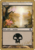 Swamp (341) - 2003 Peer Kroger (8ED) (WCD-) - World Championship Decks 2003