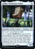 Codie, Vociferous Codex (PRE-253S) - Strixhaven: School of Mages Promos Foil