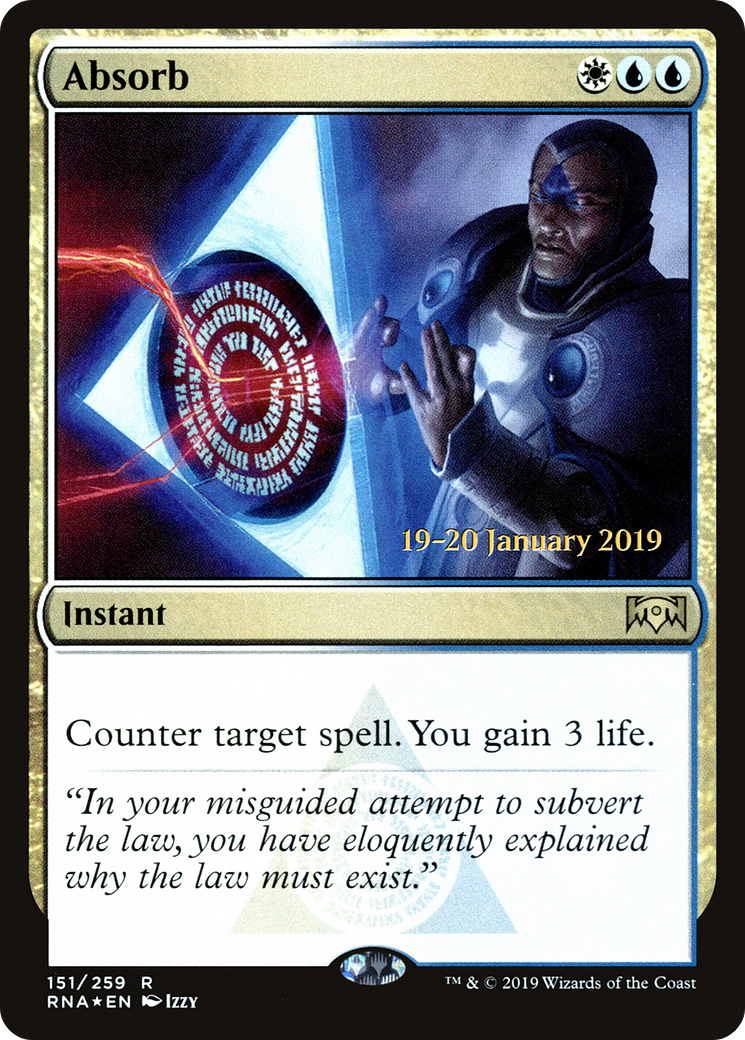 Absorb (PRE-151) - Ravnica Allegiance Promos Foil