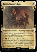 Frodo, Sauron's Bane (Showcase Scrolls) (LTR-469) - The Lord of the Rings: Tales of Middle-earth: (Showcase) Foil