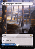 Hengegate Pathway (Borderless) (KHM-293) - Kaldheim: (Showcase) Foil