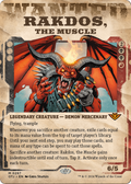 Rakdos, the Muscle (Showcase) (OTJ-297) - Outlaws of Thunder Junction: (Showcase) (Borderless)