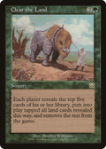 Clear the Land (MMQ-235) - Mercadian Masques Foil