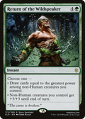 Return of the Wildspeaker (ELD-172) - Throne of Eldraine Foil