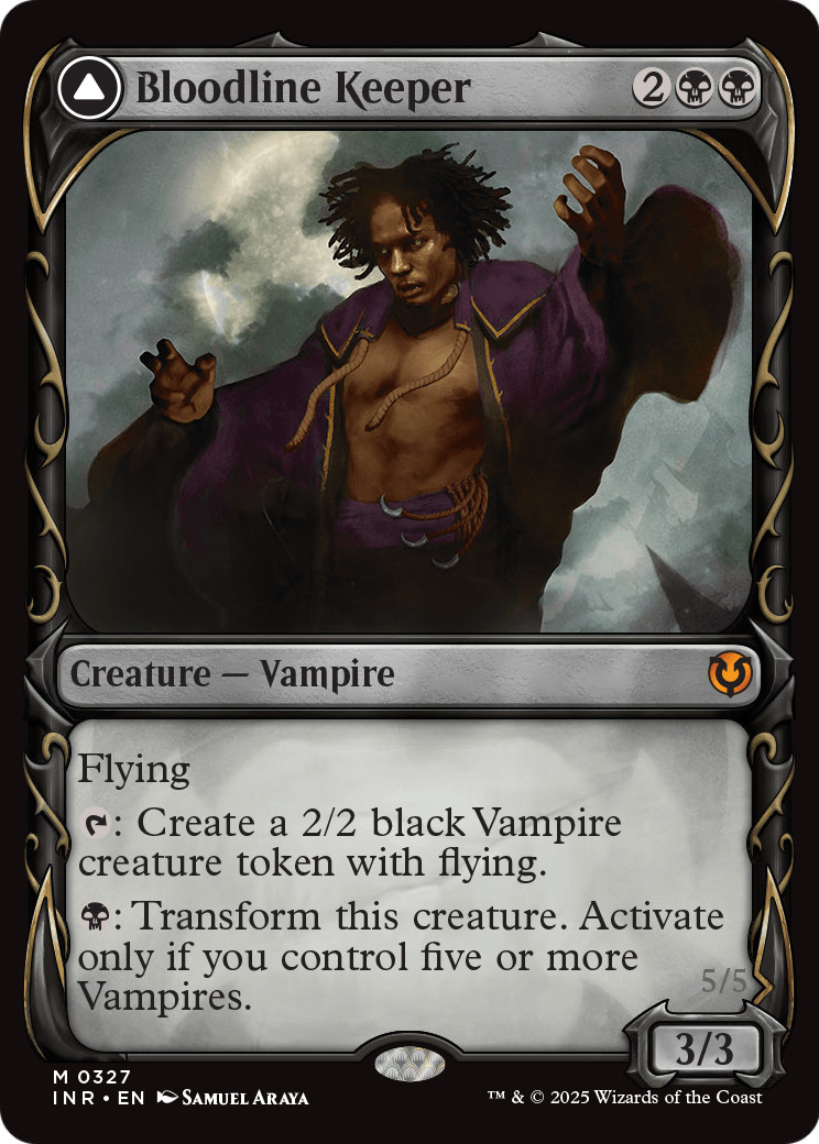 Bloodline Keeper (Showcase) (INR-327) - Innistrad Remastered: (Showcase)