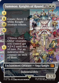 Summon: Knights of Round (Borderless) (FIN-359) - FINAL FANTASY: (enchantment) Foil