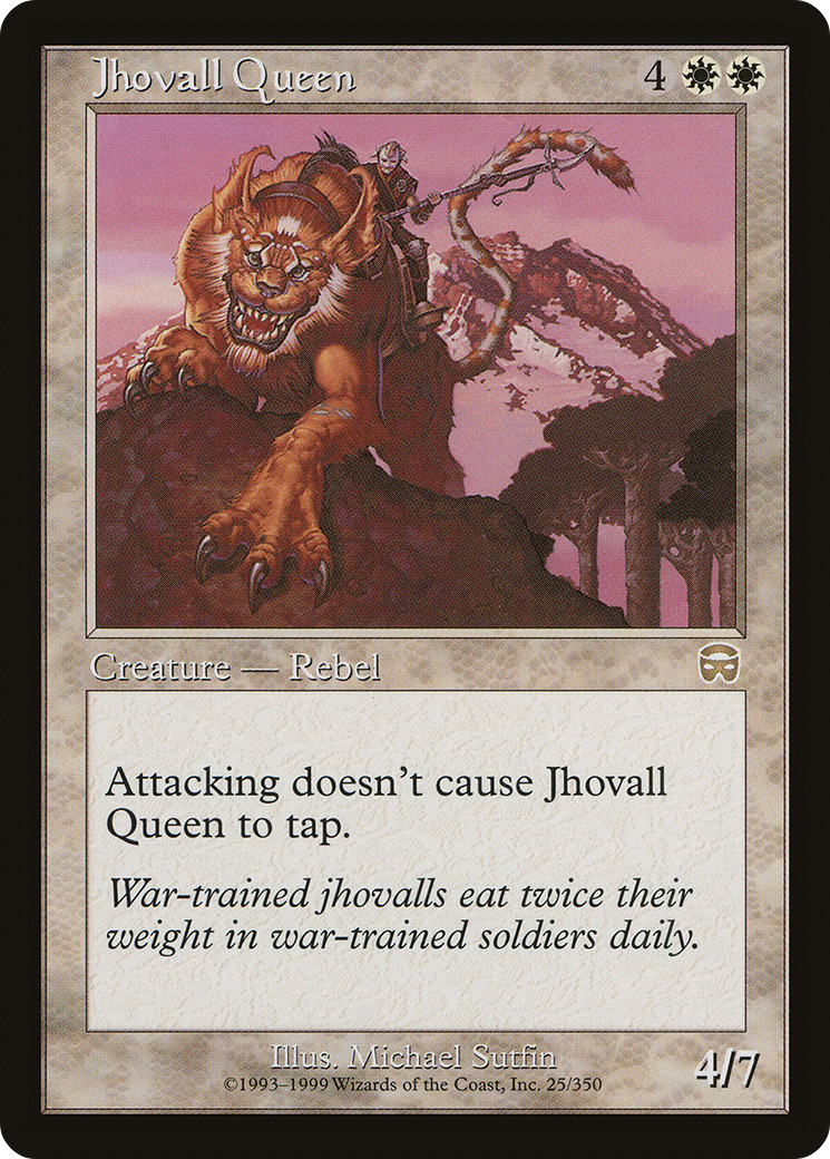 Jhovall Queen (MMQ-025) - Mercadian Masques