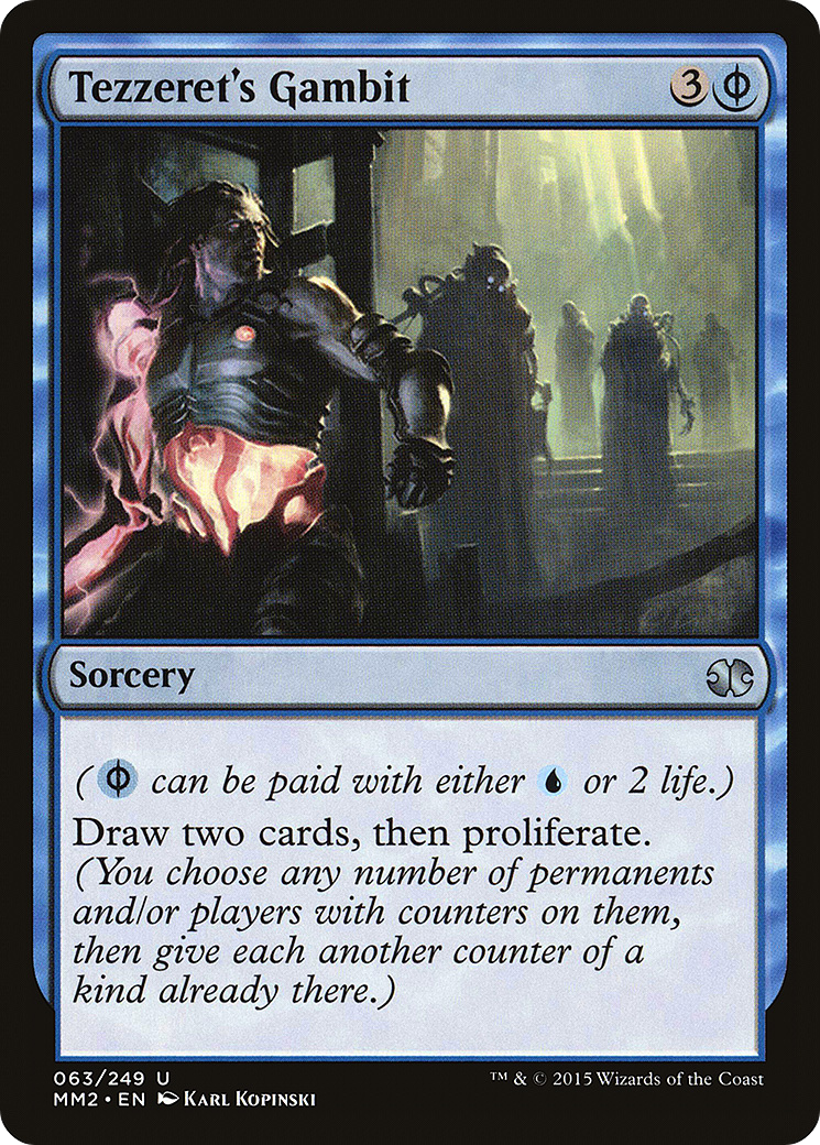 Tezzeret's Gambit (MM2-063) - Modern Masters 2015