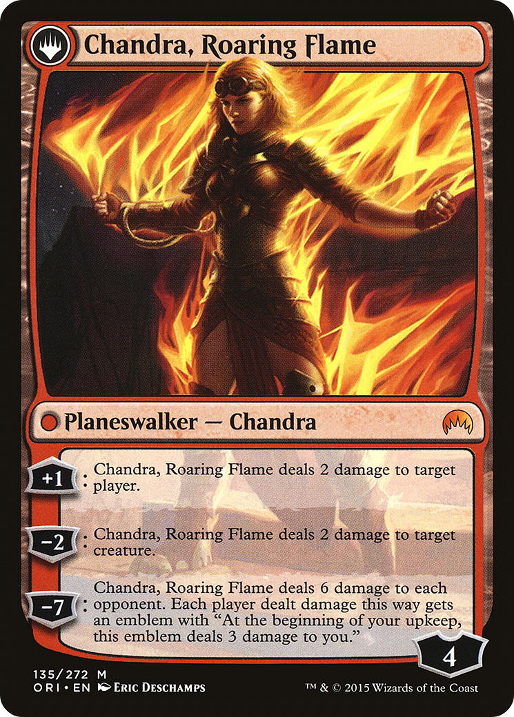 Chandra, Fire of Kaladesh (LIST-ORI-135) - The List: (originpwdfc)