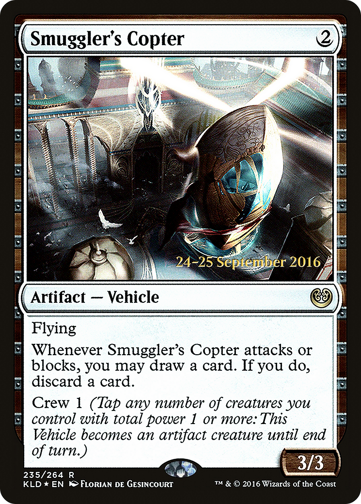 Smuggler's Copter (PRE-235S) - Kaladesh Promos Foil