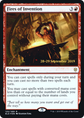 Fires of Invention (PRE-125S) - Throne of Eldraine Promos Foil