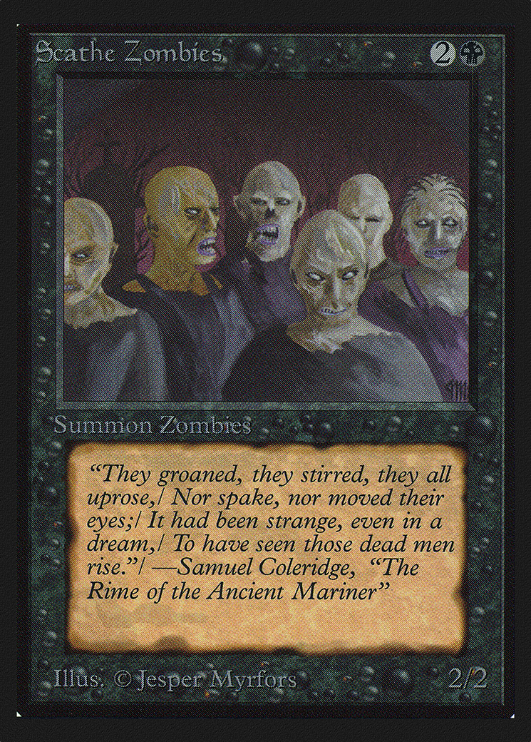 Scathe Zombies (IE) (IED-) - Intl. Collectors' Edition