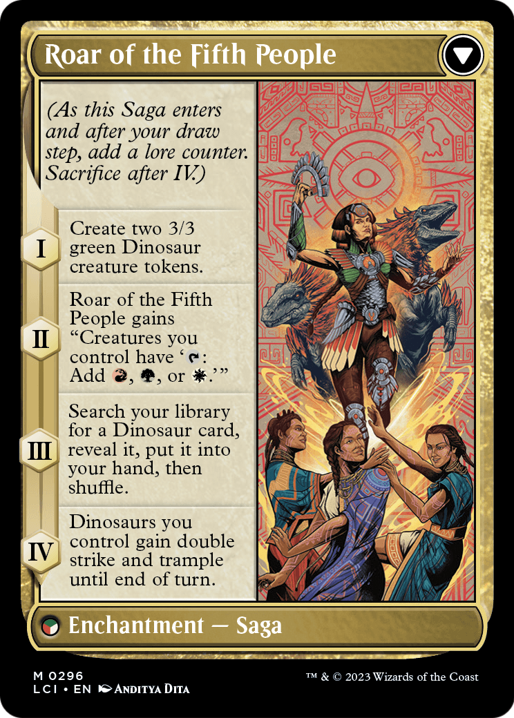 Huatli, Poet of Unity (Showcase) (LCI-296) - The Lost Caverns of Ixalan: (Showcase)