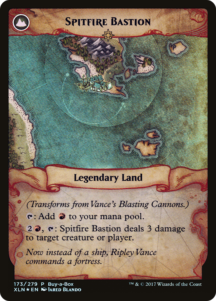 Vance's Blasting Cannons (BABP-173) - XLN Treasure Chest: (compasslanddfc) Foil