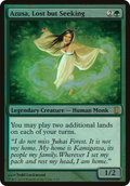 Azusa, Lost but Seeking (Commander's Arsenal) (OVER-001) - Commander's Arsenal Oversized Foil