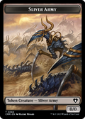 Sliver Army (TCMM-068) - Commander Masters Tokens