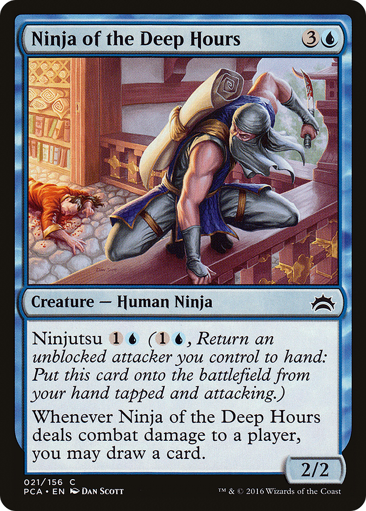 Ninja of the Deep Hours (PCA-021) - Planechase Anthology