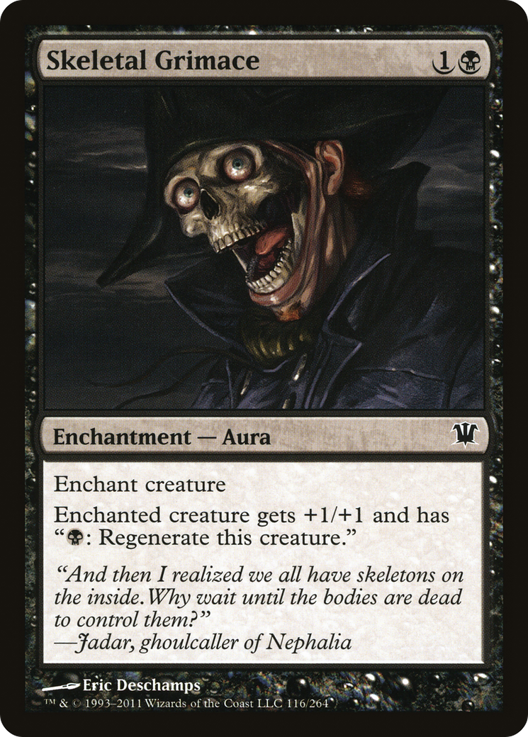 Skeletal Grimace (ISD-116) - Innistrad