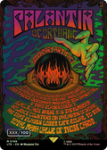 Palantir of Orthanc (Borderless Poster) (Serial Numbered) (LTR-749) - The Lord of the Rings: Tales of Middle-earth Foil