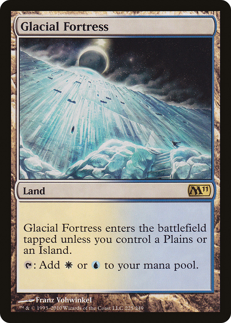 Glacial Fortress (M11-225) - Magic 2011 Foil