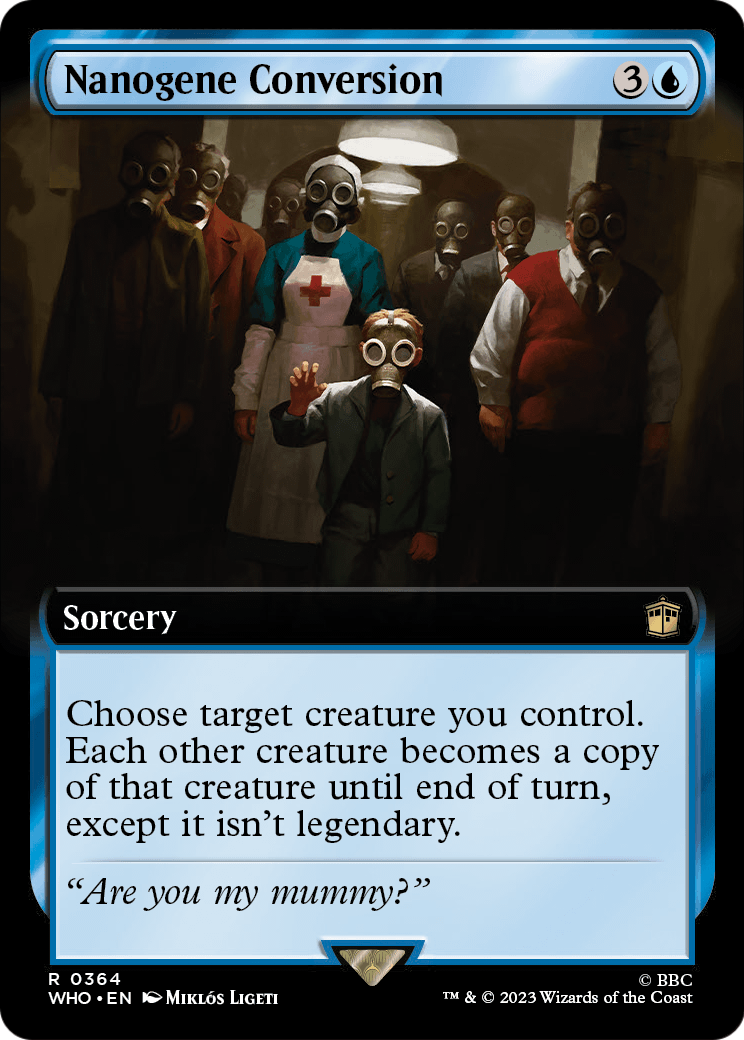 Nanogene Conversion (Extended Art) (WHO-364) - Doctor Who: (Extended Art)
