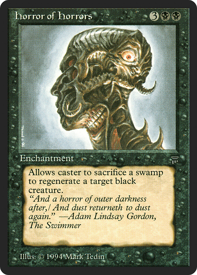 Horror of Horrors (LEG-) - Legends