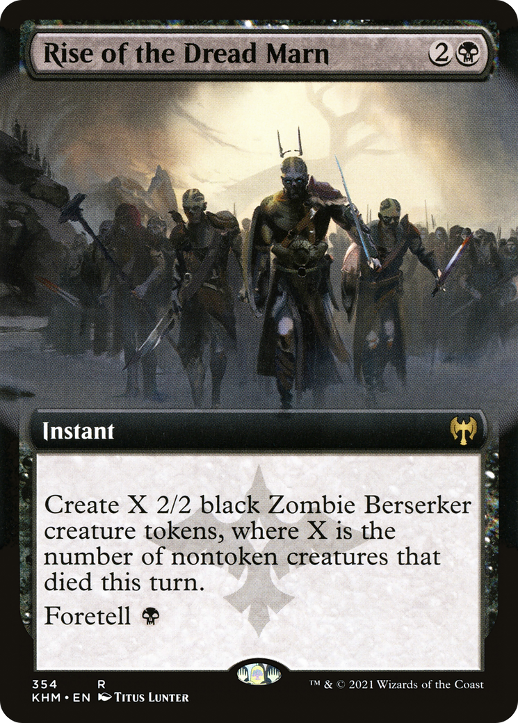 Rise of the Dread Marn (Extended Art) (KHM-354) - Kaldheim: (Extended Art)