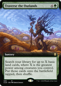 Traverse the Outlands (Extended Art) (CLB-593) - Commander Legends: Battle for Baldur's Gate: (Extended Art)