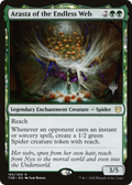 Arasta of the Endless Web (PPTHB-165P) - Theros Beyond Death Promos: (enchantment)
