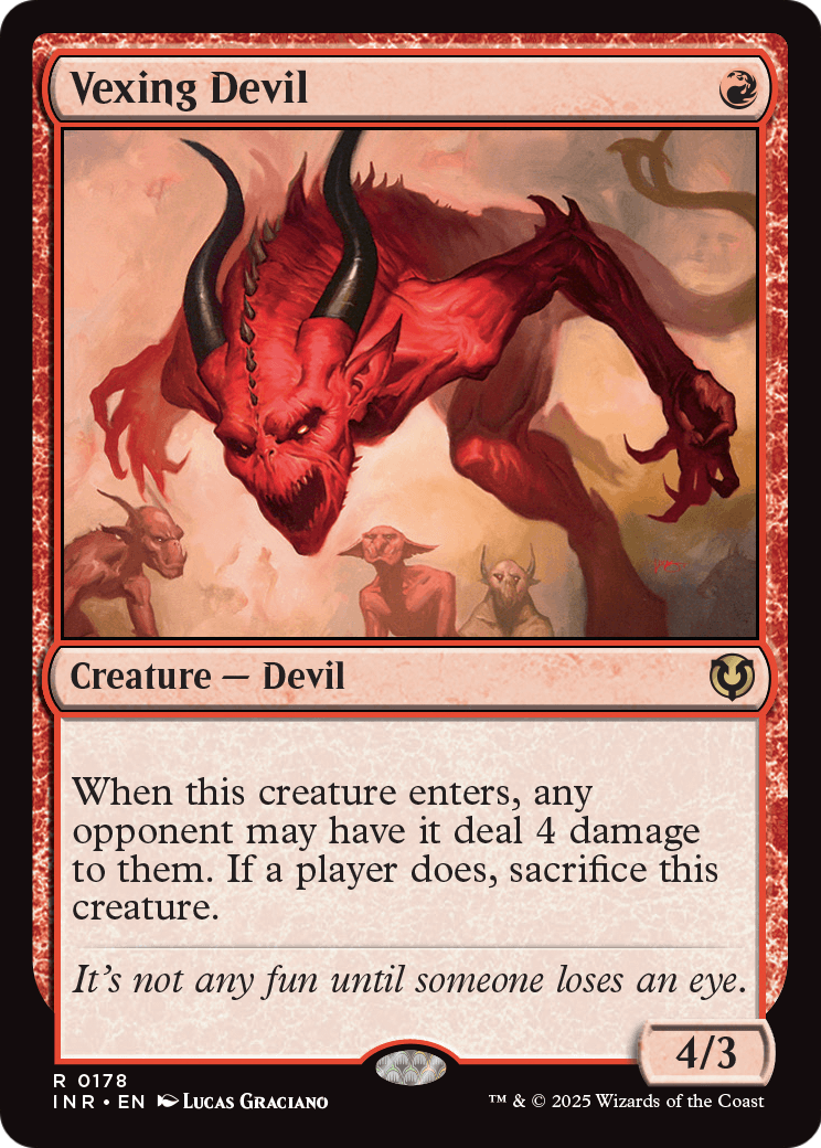Vexing Devil (INR-178) - Innistrad Remastered