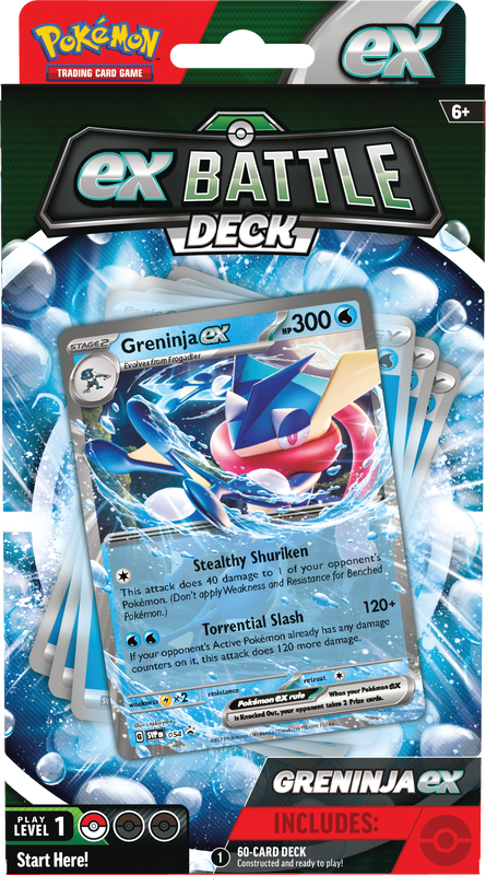 Pokemon Battle Decks Kangaskhan EX/Greninja EX