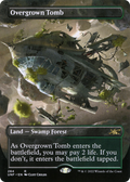 Overgrown Tomb (Borderless) (UNF-284) - Unfinity Foil