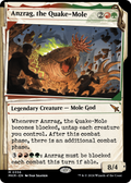 Anzrag, the Quake-Mole (Showcase) (MKM-356) - Murders at Karlov Manor: (Showcase) Foil