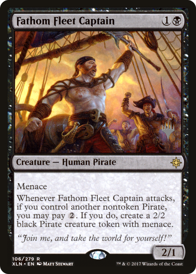 Fathom Fleet Captain (PPM20-106) - Ixalan Promos