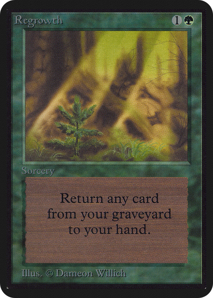 Regrowth (LEA-) - Limited Edition Alpha