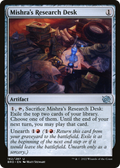 Mishra's Research Desk (BRO-162) - The Brothers' War Foil