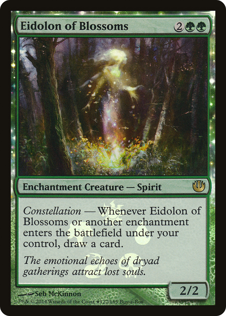 Eidolon of Blossoms (BABP-122) - Journey into Nyx Promos: (enchantment) Foil