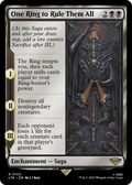 One Ring to Rule Them All (LTR-102) - The Lord of the Rings: Tales of Middle-earth Foil