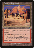Ravaged Highlands (ODY-324) - Odyssey Foil