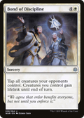 Bond of Discipline (WAR-006) - War of the Spark Foil