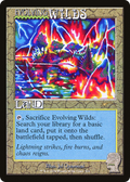 Evolving Wilds (Rainbow Foil) (SLD-824) - Secret Lair Drop Foil
