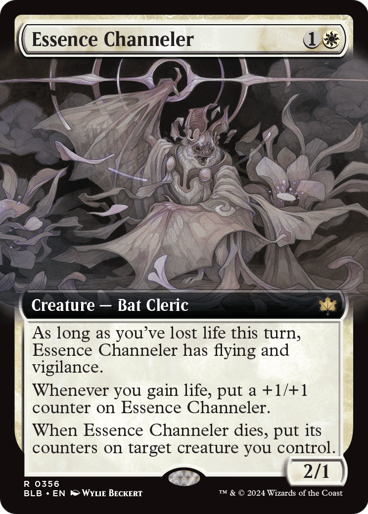 Essence Channeler (Extended Art) (BLB-356) - Bloomburrow: (Extended Art) Foil