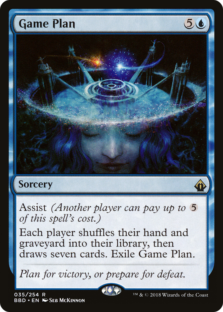 Game Plan (BBD-035) - Battlebond Foil